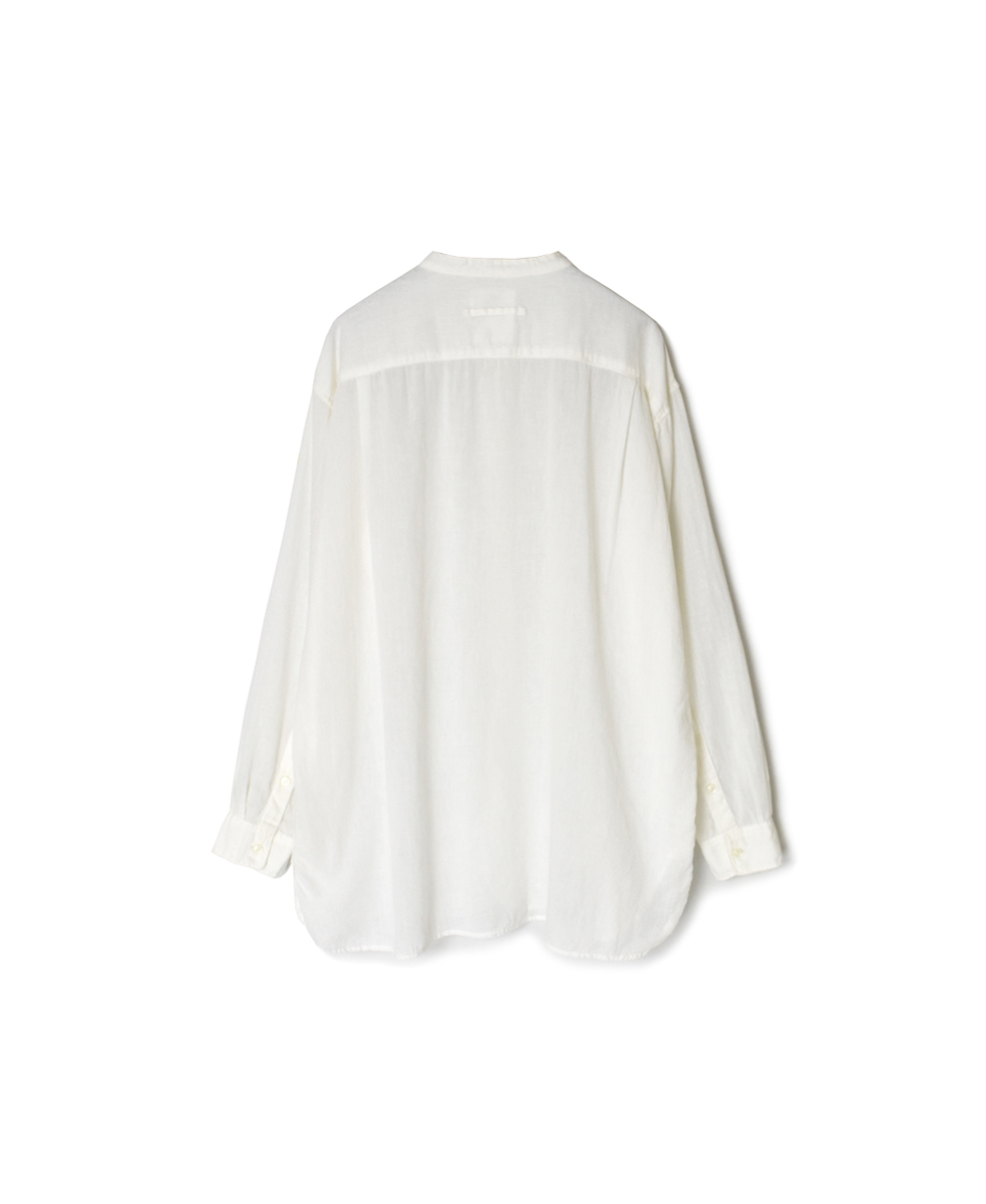 INAM2501G3D(シャツ) 30s GAUZE OVERDYE UTILITY SHIRT