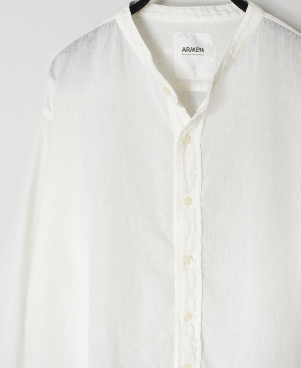 INAM2501G3D(シャツ) 30s GAUZE OVERDYE UTILITY SHIRT