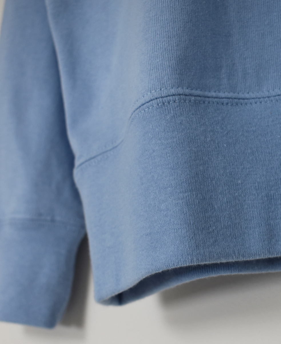 GNAM2401 (Tシャツ) SINGLE JERSEY MOCK-NECK LONG SLEEVE T-SHIRT