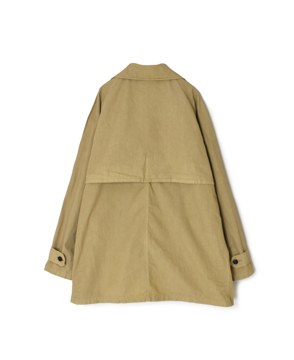 NHT2352TC (コート) LIGHT WEIGHT COTTON OVERDYE BALMACAAN SHORT COAT