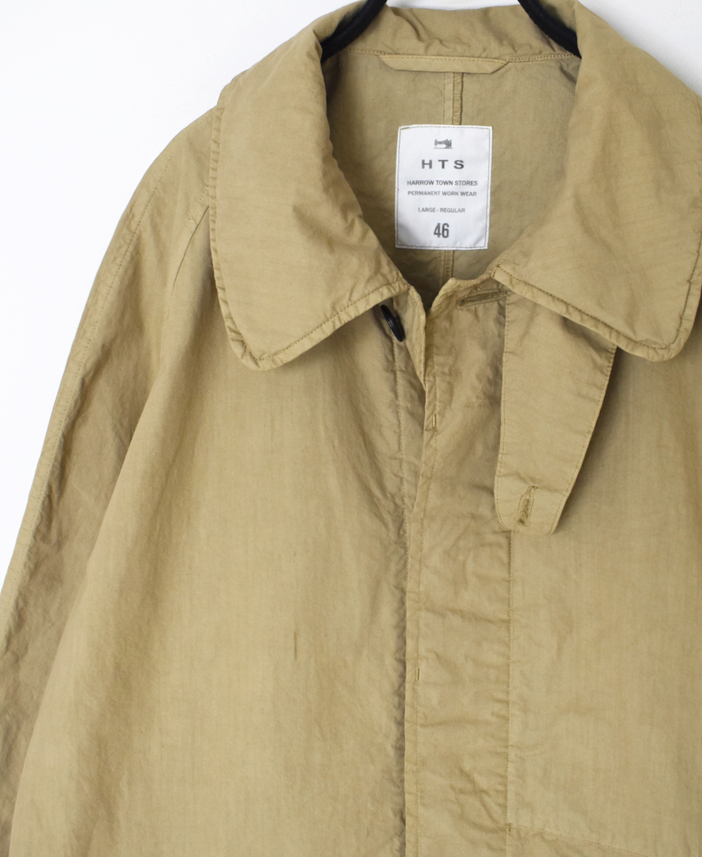 NHT2352TC (コート) LIGHT WEIGHT COTTON OVERDYE BALMACAAN SHORT COAT