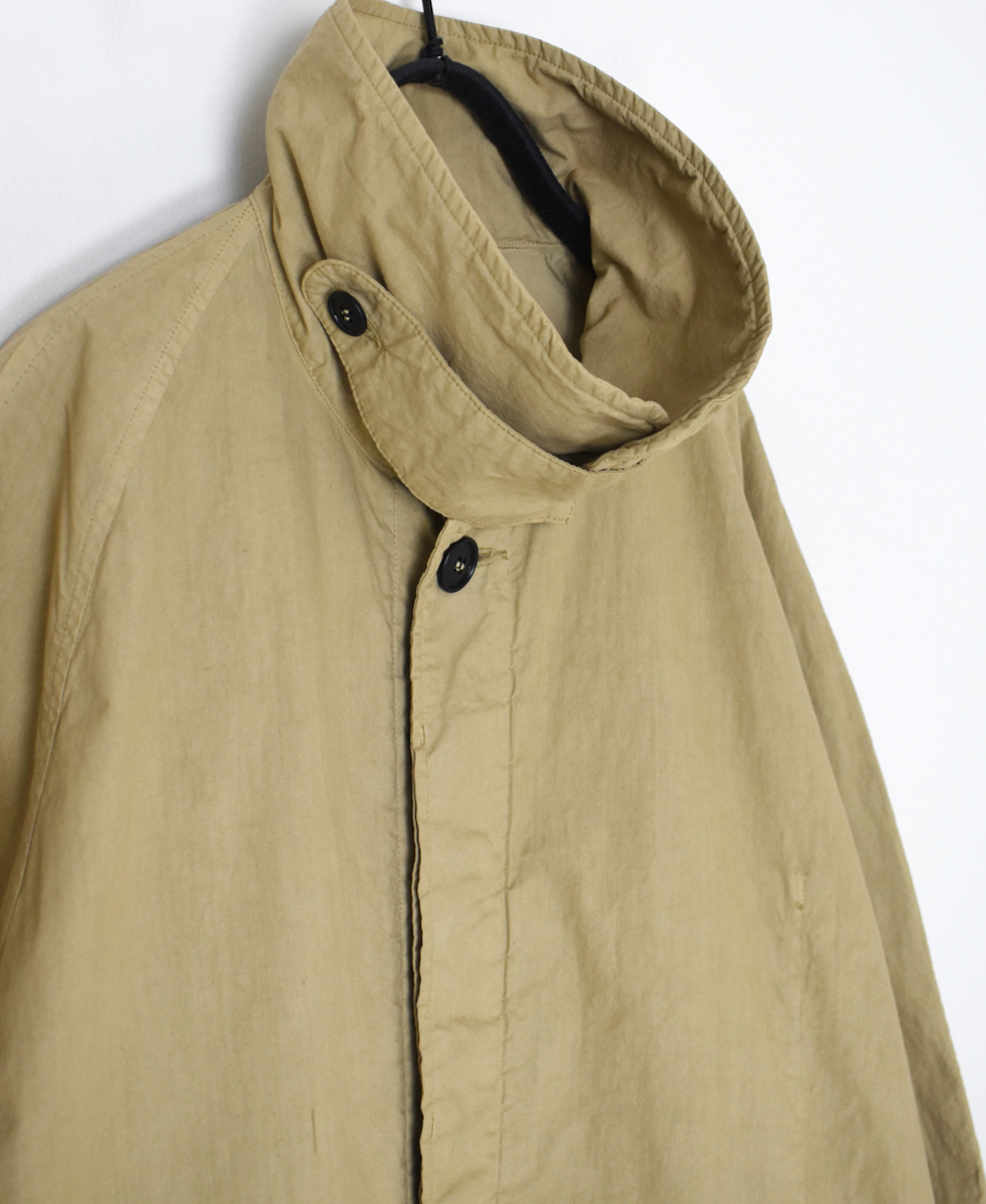 NHT2352TC (コート) LIGHT WEIGHT COTTON OVERDYE BALMACAAN SHORT COAT