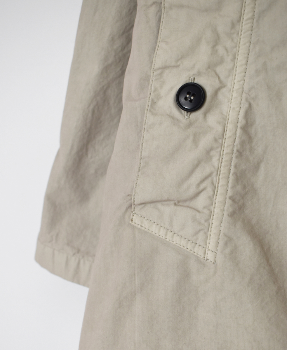 NHT2352TC (コート) LIGHT WEIGHT COTTON OVERDYE BALMACAAN SHORT COAT