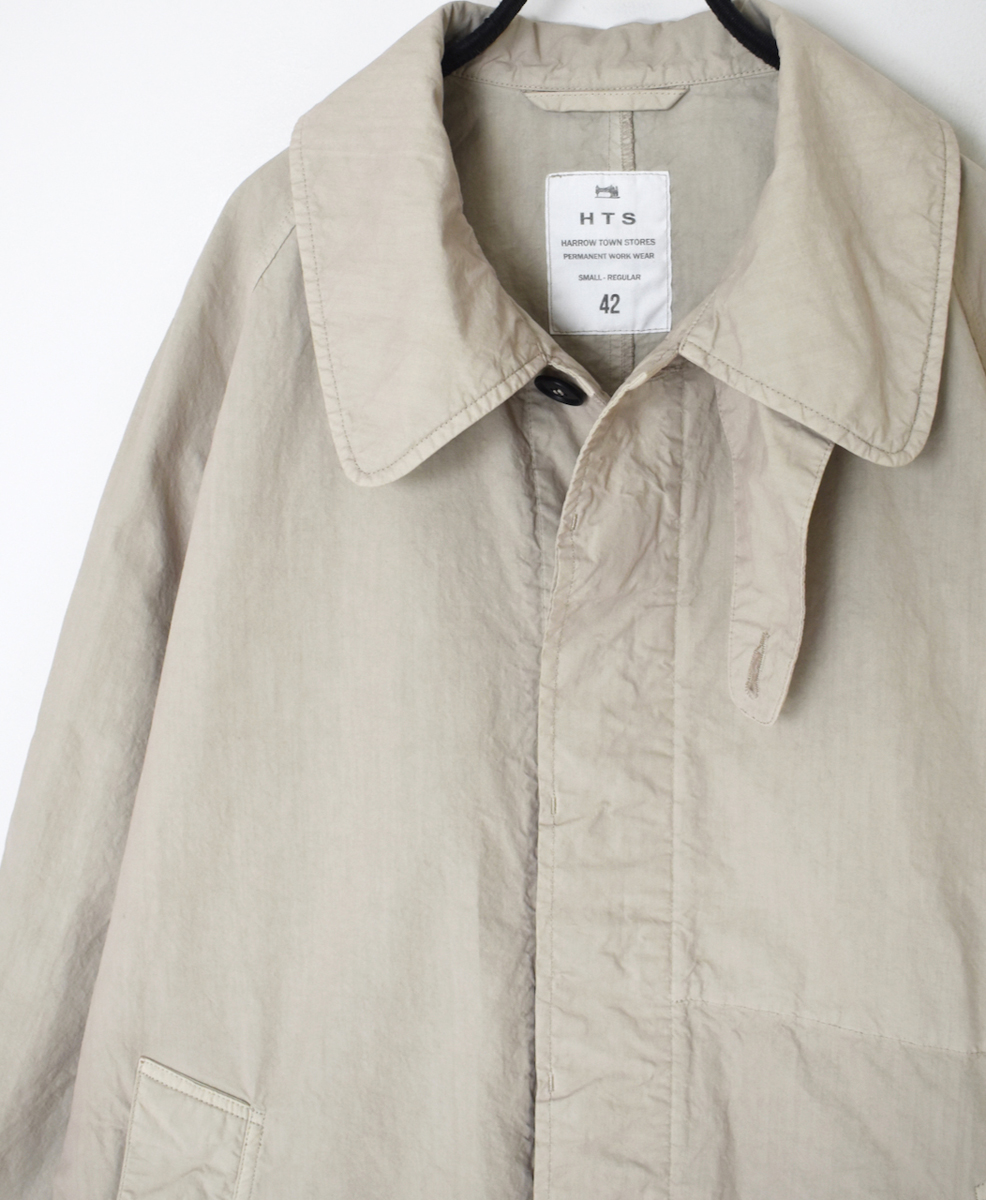 NHT2352TC (コート) LIGHT WEIGHT COTTON OVERDYE BALMACAAN SHORT COAT
