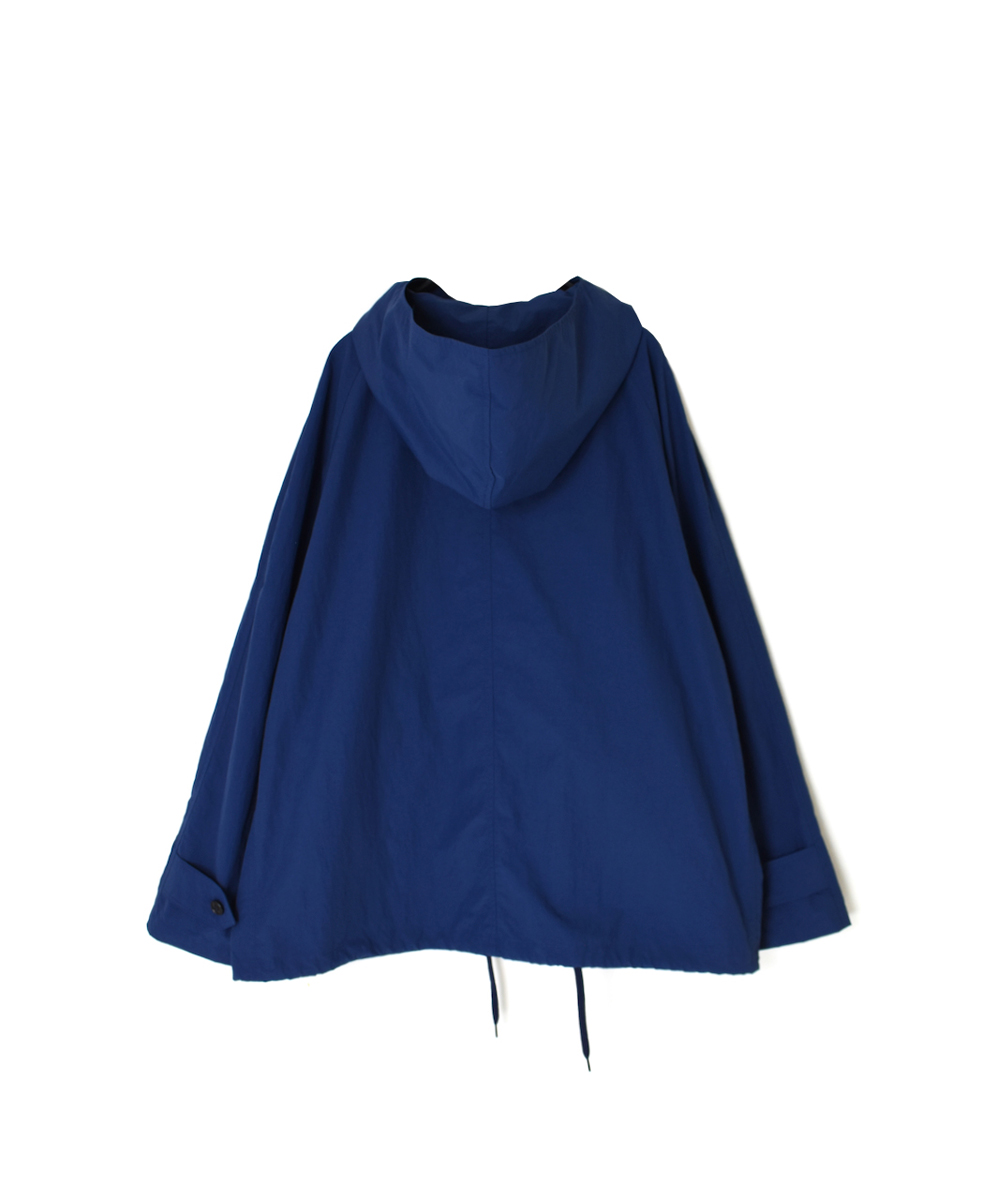 NHT2511CNC(ジャケット) NYLON/COTTON HOODED PARKA WITH GUSSETED POCKET