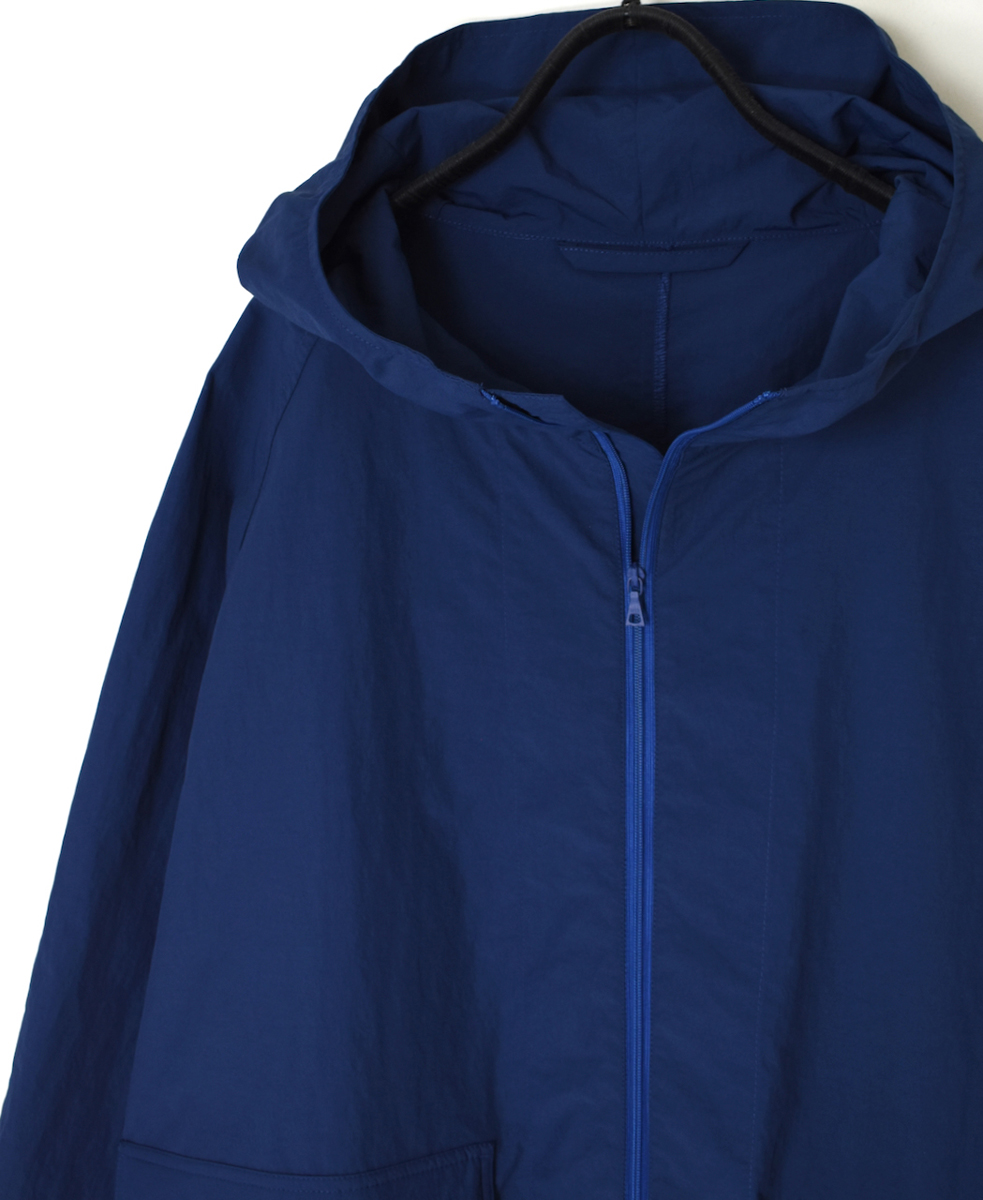NHT2511CNC(ジャケット) NYLON/COTTON HOODED PARKA WITH GUSSETED POCKET