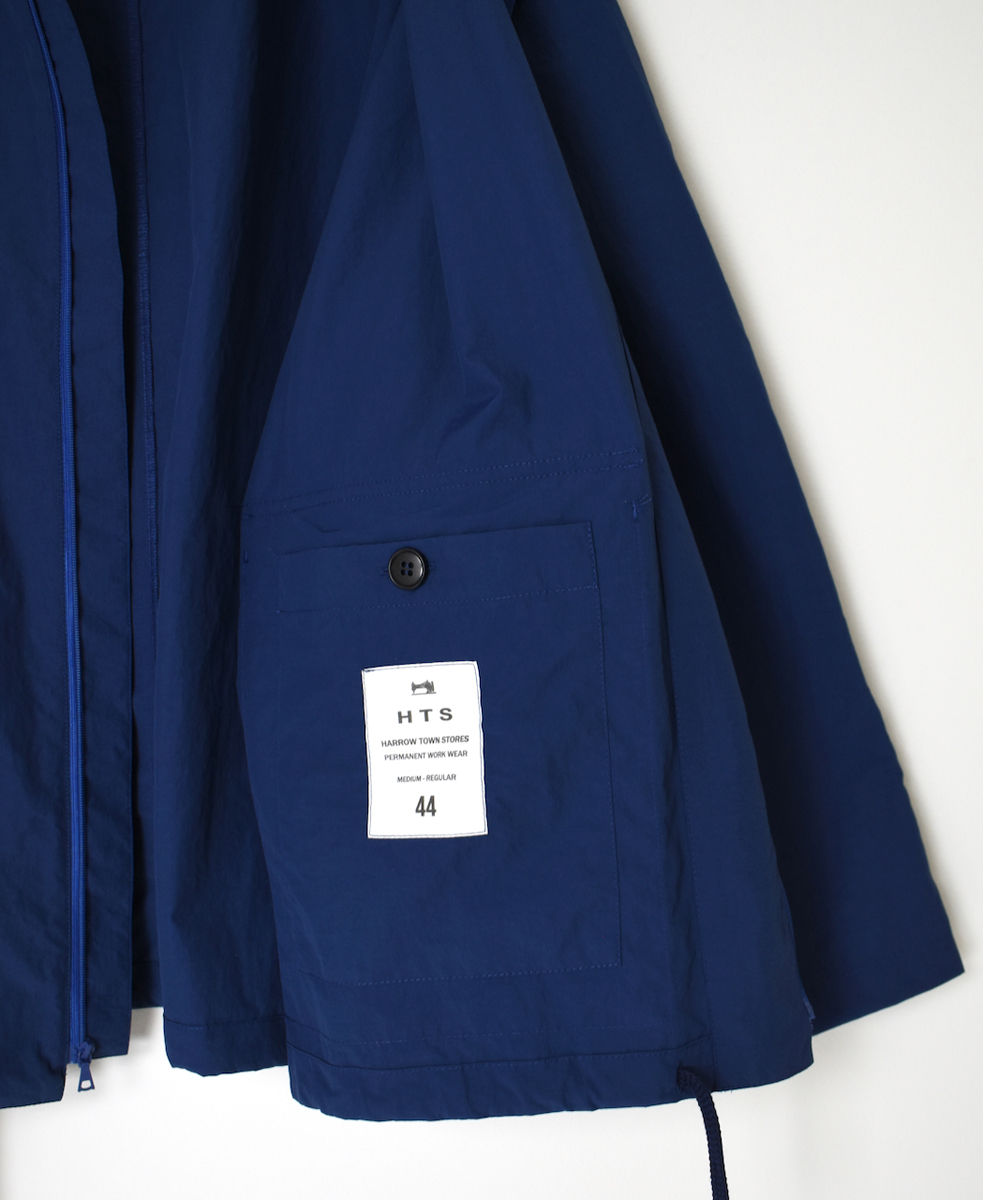 NHT2511CNC(ジャケット) NYLON/COTTON HOODED PARKA WITH GUSSETED POCKET