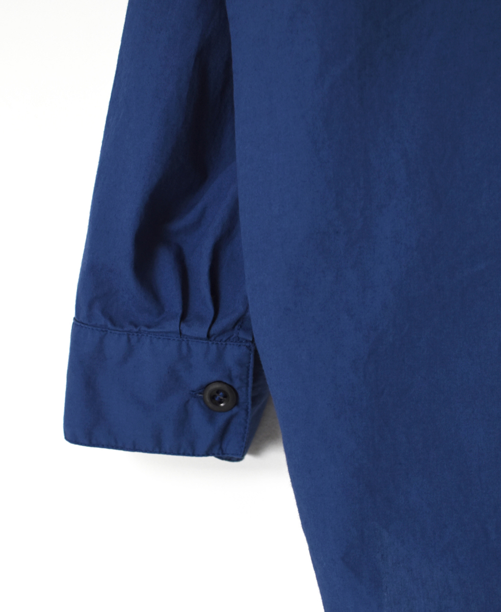 INHT2432CP (シャツ) 60s COTTON POPLIN OVERDYE HOODED PULLOVER SHIRT