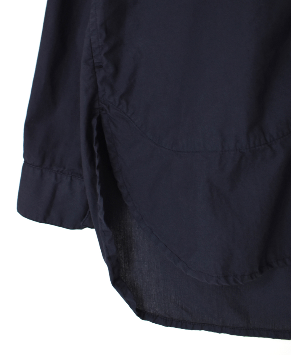 INHT2432CP (シャツ) 60s COTTON POPLIN OVERDYE HOODED PULLOVER SHIRT