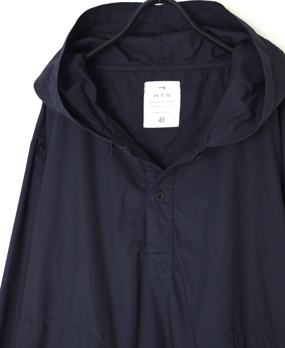 INHT2432CP (シャツ) 60s COTTON POPLIN OVERDYE HOODED PULLOVER SHIRT