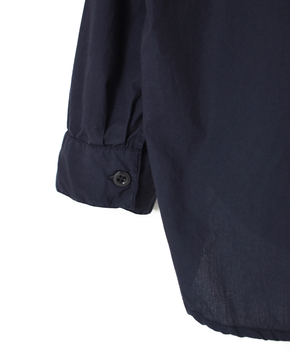 INHT2432CP (シャツ) 60s COTTON POPLIN OVERDYE HOODED PULLOVER SHIRT
