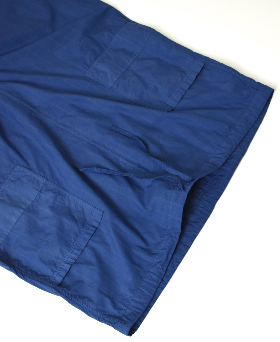 INHT2514STD(スカート) COTTON STRIPE OVERDYE EASY SKIRT