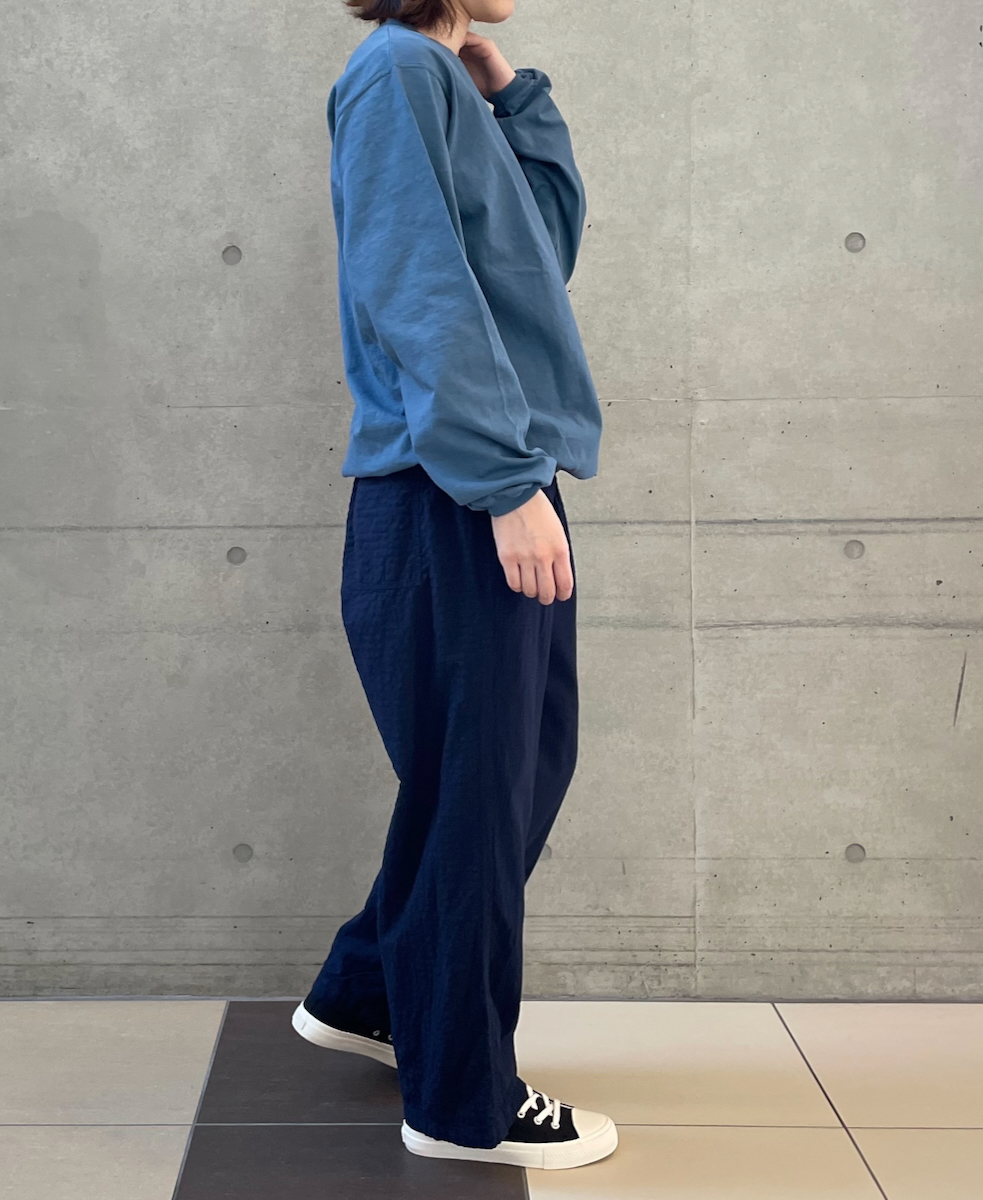 MDSH2483D(パンツ) 80s ORGANIC COTTON BIG CHECK × SMALL CHECK EASY PANTS