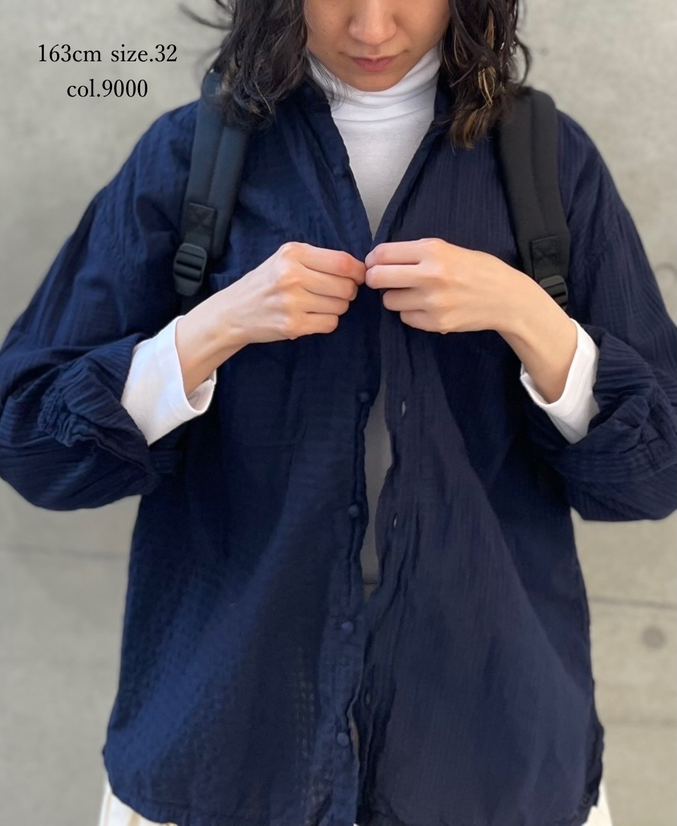 NMF1051 (Tシャツ) 1x1 RIB TURTLE-NECK L/SL T-SHIRT