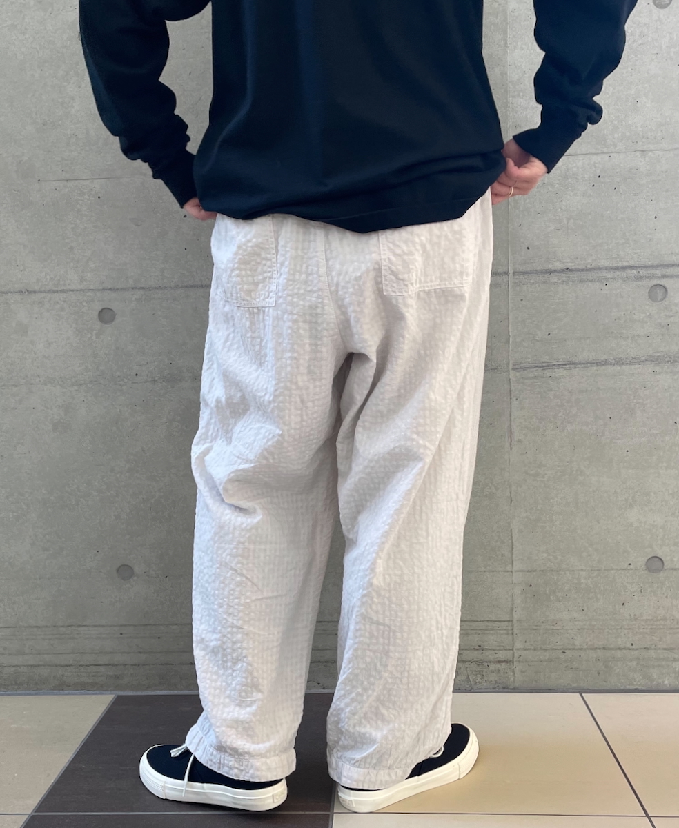 MDSH2483D(パンツ) 80s ORGANIC COTTON BIG CHECK × SMALL CHECK EASY PANTS