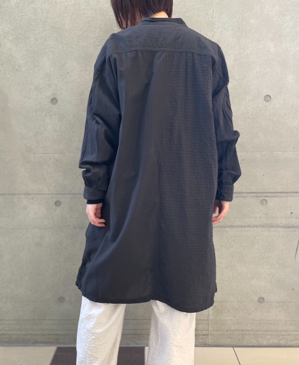 MDSH2482BD(ジャケット) 80s ORGANIC COTTON BIG CHECK × SMALL CHECK(BALL BUTTON) 4 POCKET LONG JACKET
