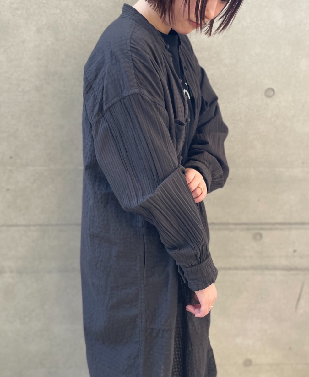 MDSH2482BD(ジャケット) 80s ORGANIC COTTON BIG CHECK × SMALL CHECK(BALL BUTTON) 4 POCKET LONG JACKET