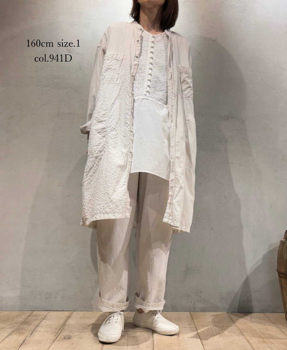 MDSH2483D(パンツ) 80s ORGANIC COTTON BIG CHECK × SMALL CHECK EASY PANTS