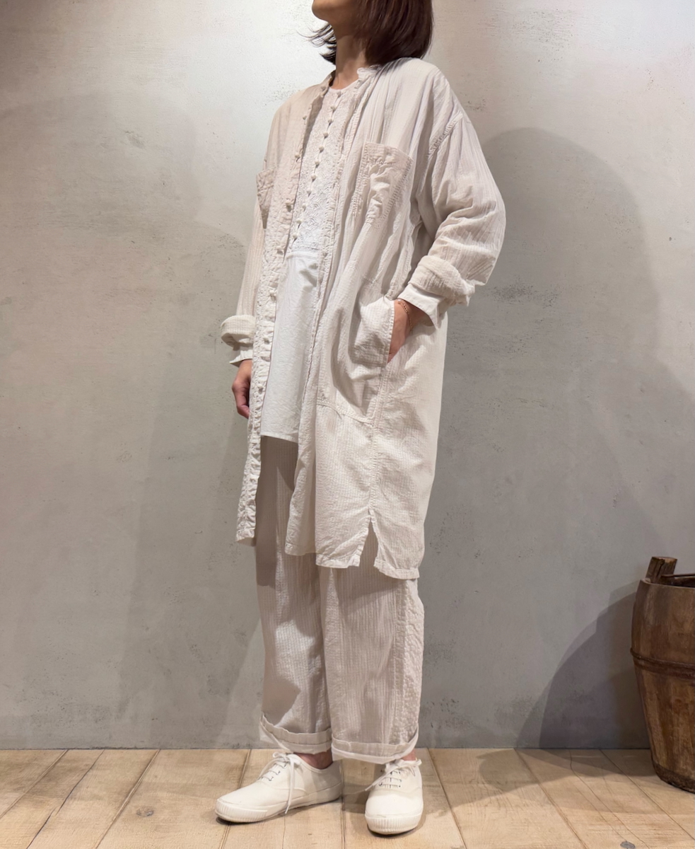 MDSH2483D(パンツ) 80s ORGANIC COTTON BIG CHECK × SMALL CHECK EASY PANTS