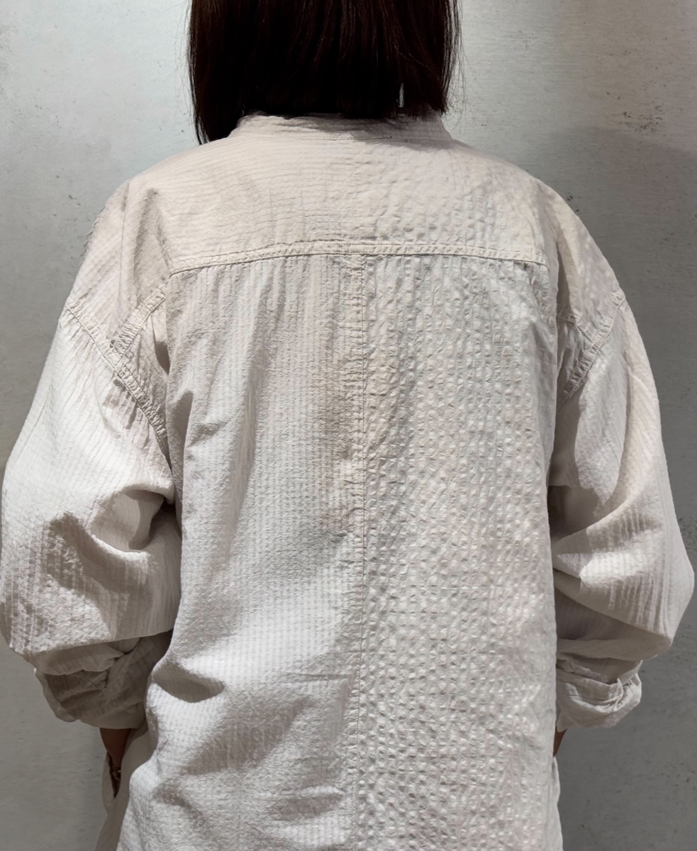 MDSH2482BD(ジャケット) 80s ORGANIC COTTON BIG CHECK × SMALL CHECK(BALL BUTTON) 4 POCKET LONG JACKET