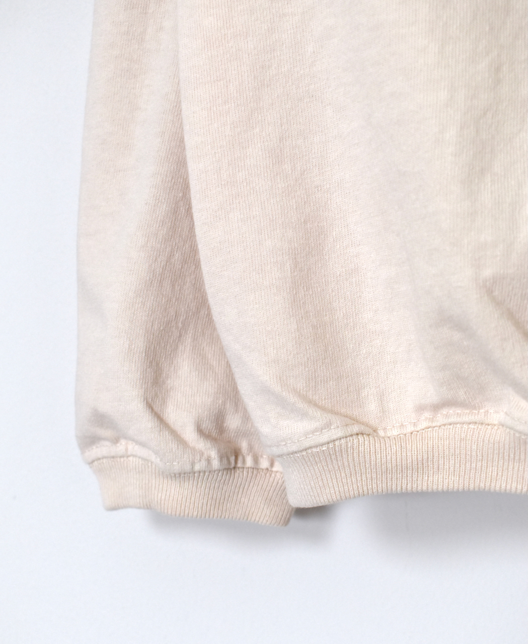 NGW9951 (Tシャツ) CREW NECK L/SL WITH CUFF & HEM RIB