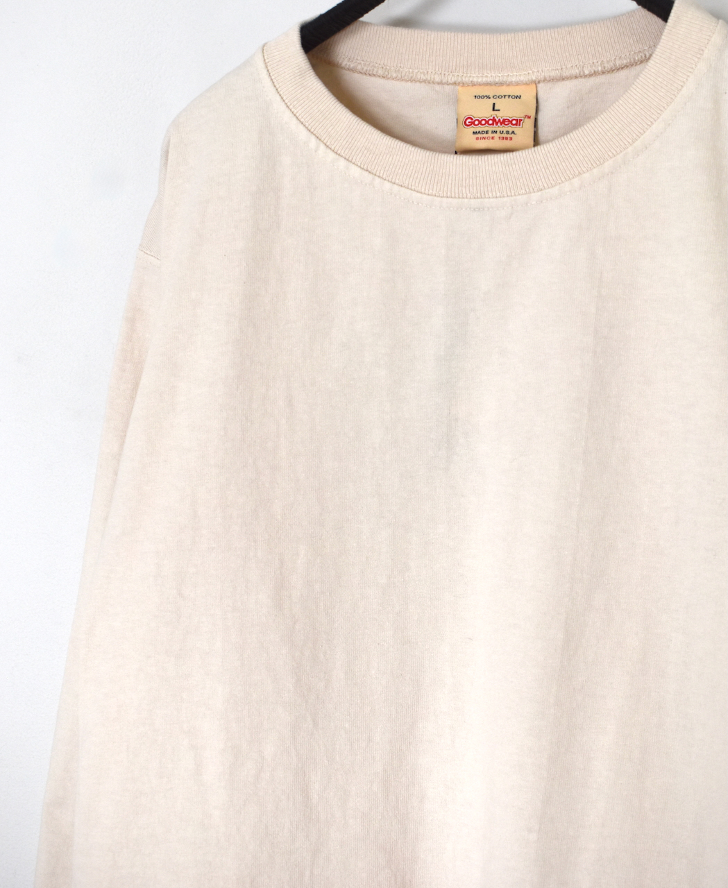 NGW9951 (Tシャツ) CREW NECK L/SL WITH CUFF & HEM RIB