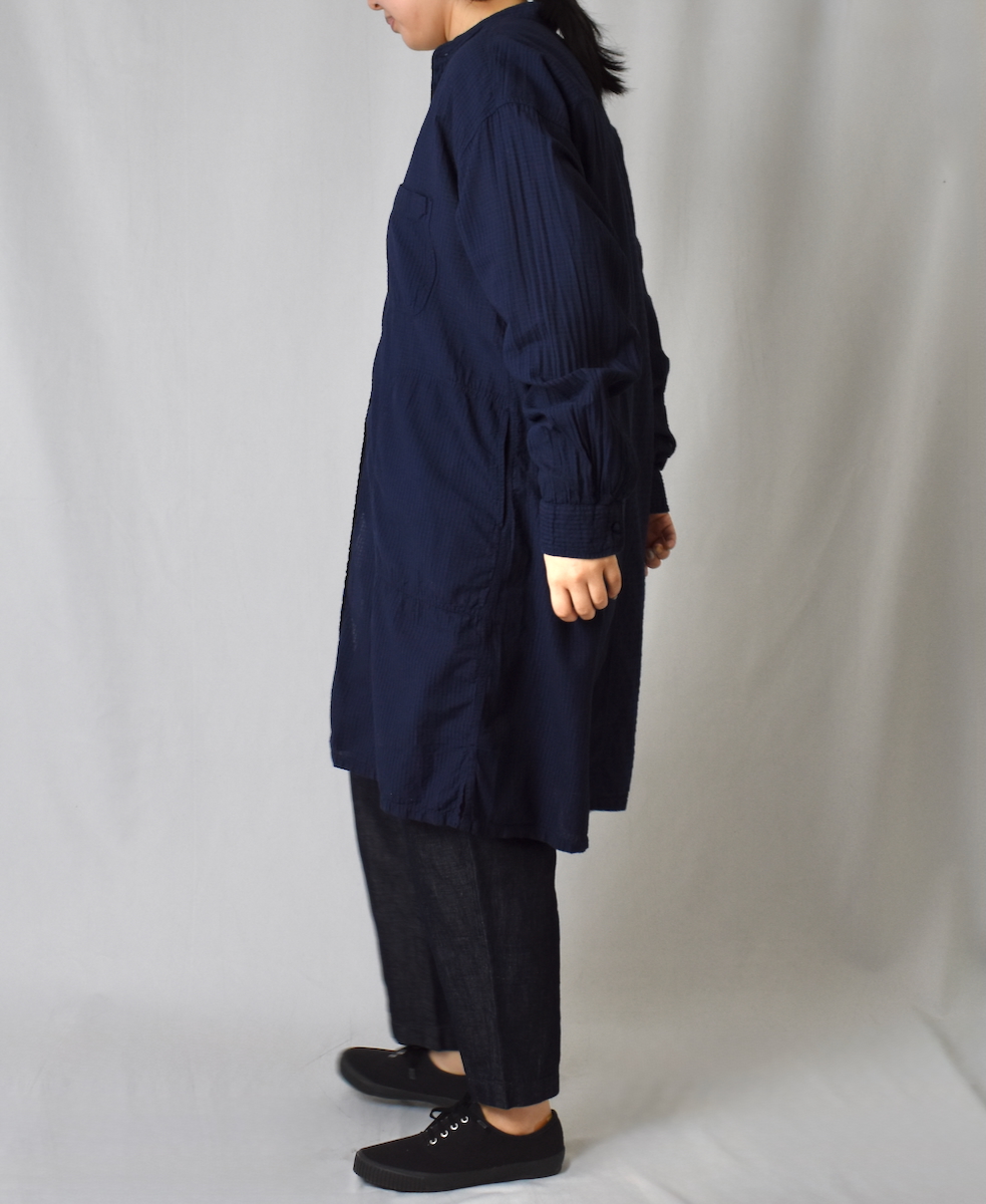 MDSH2482BD(ジャケット) 80s ORGANIC COTTON BIG CHECK × SMALL CHECK(BALL BUTTON) 4 POCKET LONG JACKET