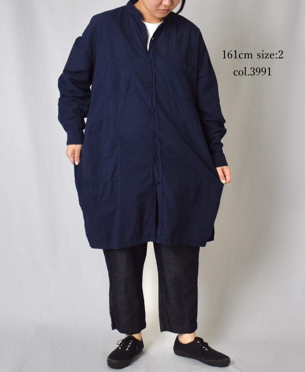 MDSH2482BD(ジャケット) 80s ORGANIC COTTON BIG CHECK × SMALL CHECK(BALL BUTTON) 4 POCKET LONG JACKET