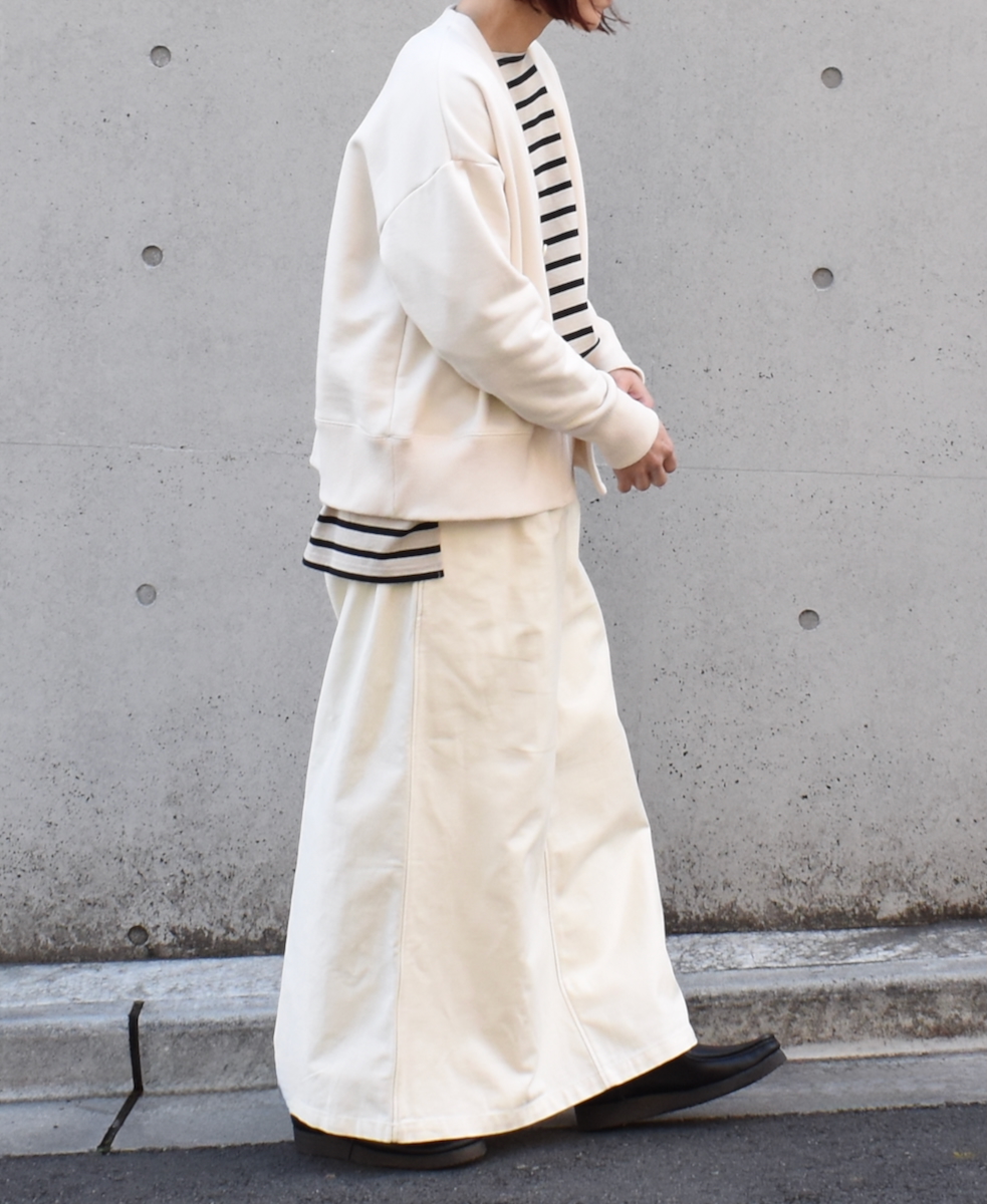 GNAM2354 (キュロット) BACK SATIN WRAP CULOTTES