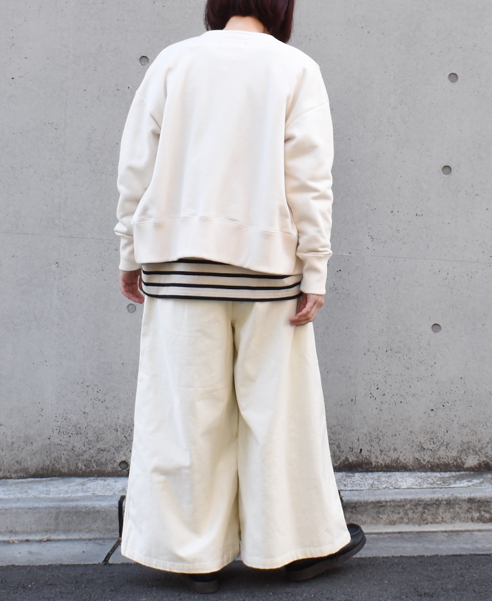 GNAM2354 (キュロット) BACK SATIN WRAP CULOTTES