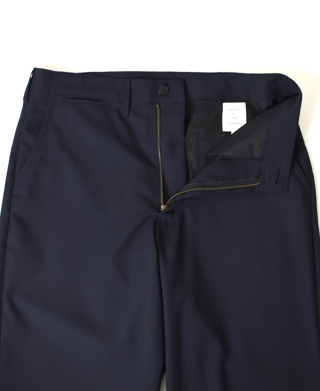 GMDSH2510(パンツ) TROPICAL WOOL AUTHENTIC TROUSERS