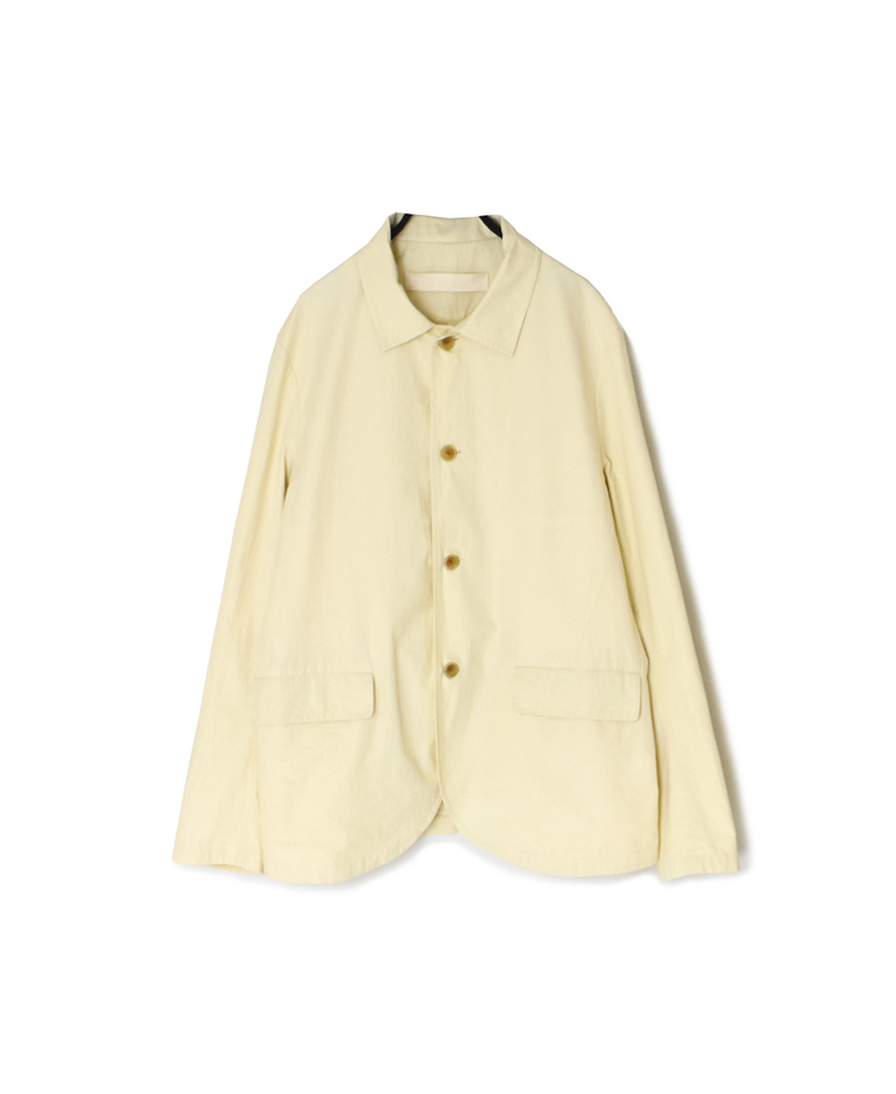 NVL2501CP(ジャケット) 40s ORGANIC POPLIN SIDE VENTS REGULAR COLLAR JACKET
