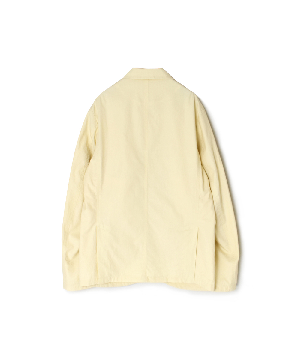 NVL2501CP(ジャケット) 40s ORGANIC POPLIN SIDE VENTS REGULAR COLLAR JACKET