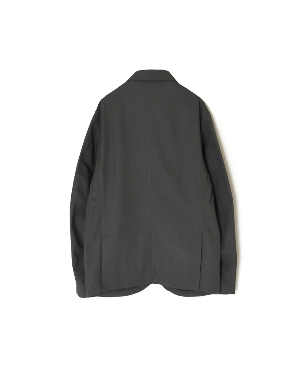 NVL2501CP(ジャケット) 40s ORGANIC POPLIN SIDE VENTS REGULAR COLLAR JACKET