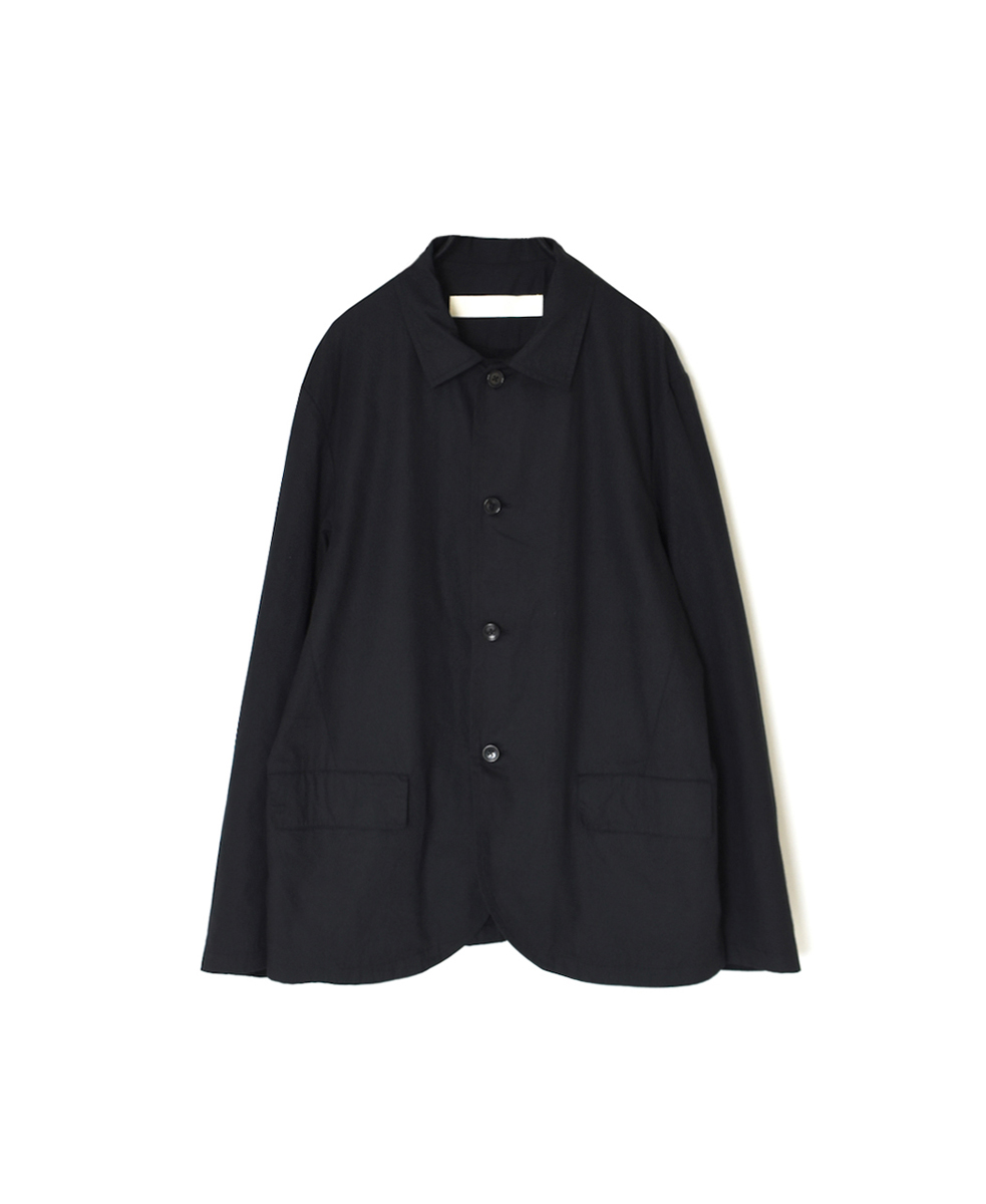 NVL2501CP(ジャケット) 40s ORGANIC POPLIN SIDE VENTS REGULAR COLLAR JACKET