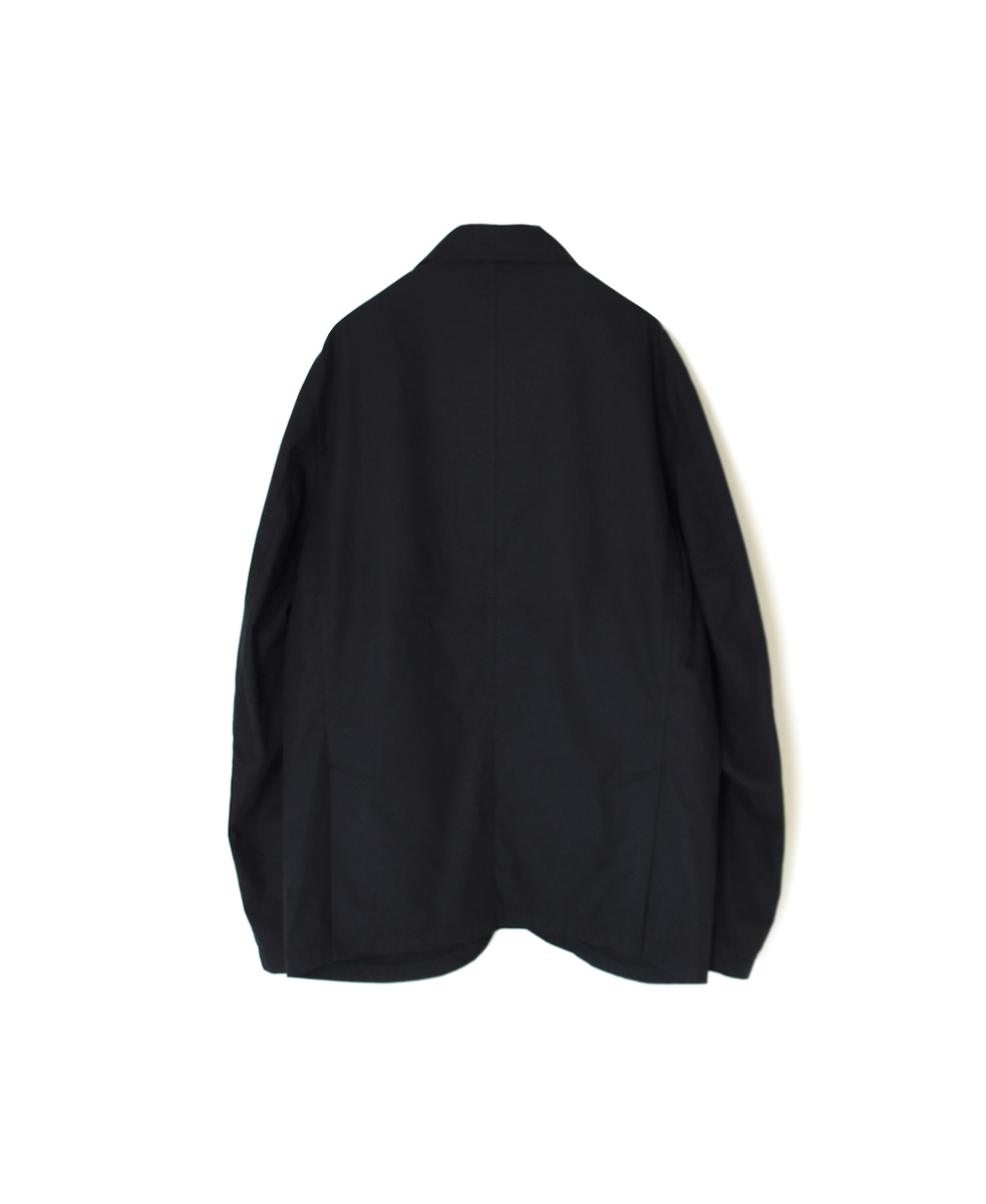NVL2501CP(ジャケット) 40s ORGANIC POPLIN SIDE VENTS REGULAR COLLAR JACKET
