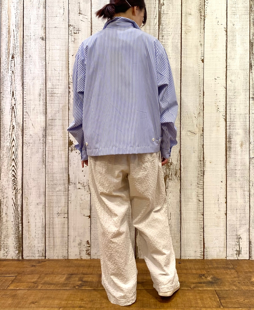 MDSH2483D(パンツ) 80s ORGANIC COTTON BIG CHECK × SMALL CHECK EASY PANTS