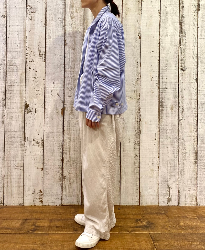 MDSH2483D(パンツ) 80s ORGANIC COTTON BIG CHECK × SMALL CHECK EASY PANTS
