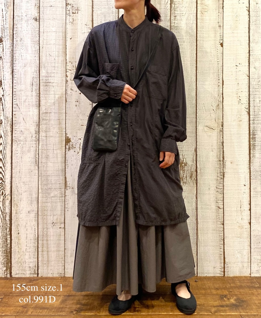 MDSH2482BD(ジャケット) 80s ORGANIC COTTON BIG CHECK × SMALL CHECK(BALL BUTTON) 4 POCKET LONG JACKET