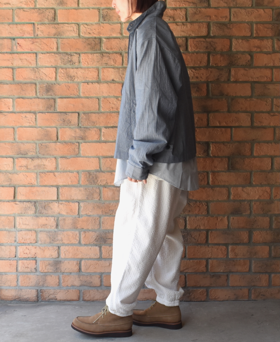 NVL2521(ジャケット) POPLIN STRIPE DRIZZLER JACKET