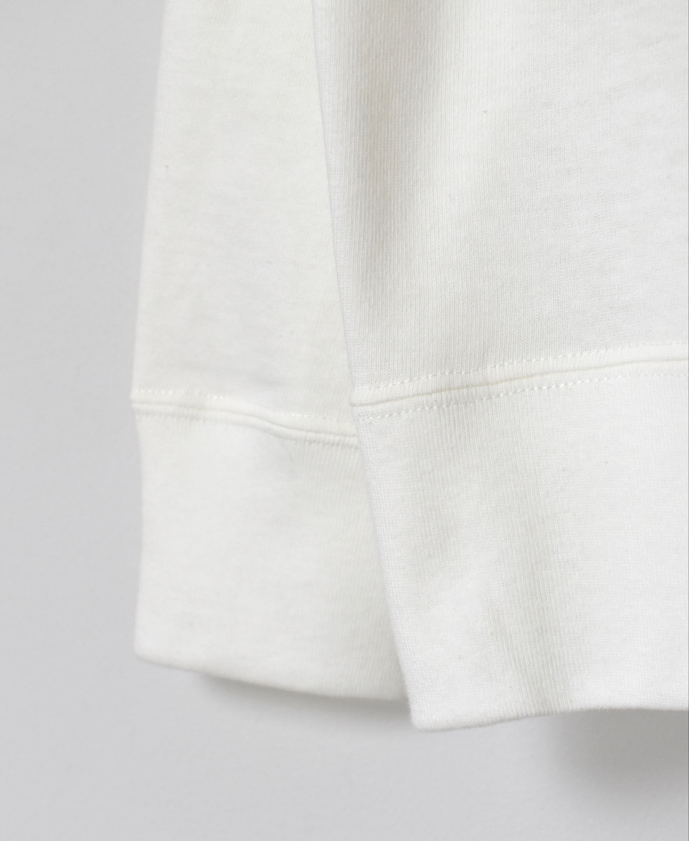 GNAM2401 (Tシャツ) SINGLE JERSEY MOCK-NECK LONG SLEEVE T-SHIRT
