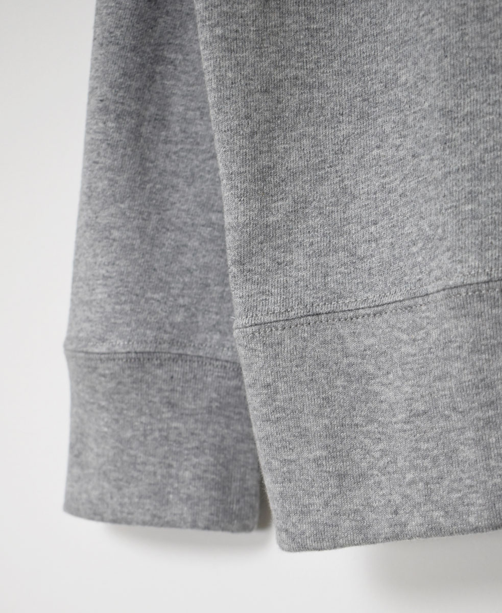 GNAM2401 (Tシャツ) SINGLE JERSEY MOCK-NECK LONG SLEEVE T-SHIRT