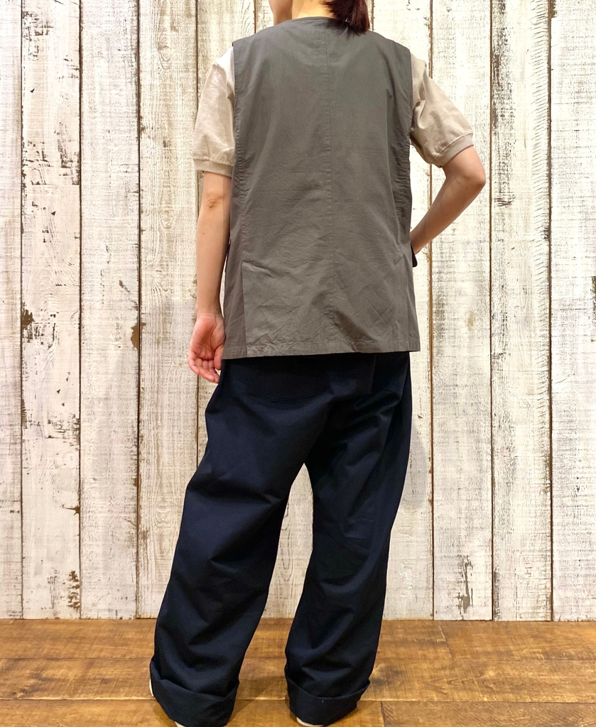 GNHT2451CL(パンツ) COTTON/LINEN KERSEY BAKER PANTS