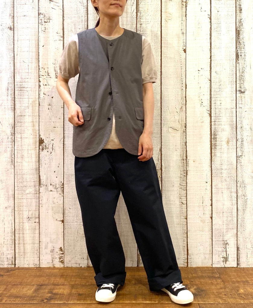 GNHT2451CL(パンツ) COTTON/LINEN KERSEY BAKER PANTS