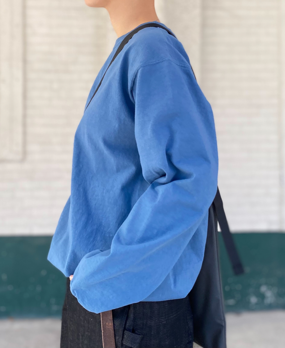 NGW9951 (Tシャツ) CREW NECK L/SL WITH CUFF & HEM RIB