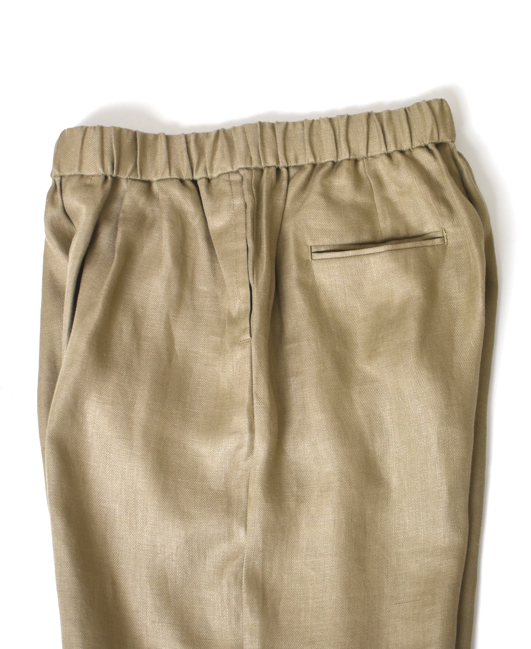GNMDS2501NLT(パンツ) LINEN TWILL 2TUCK TAPERED EASY PANTS