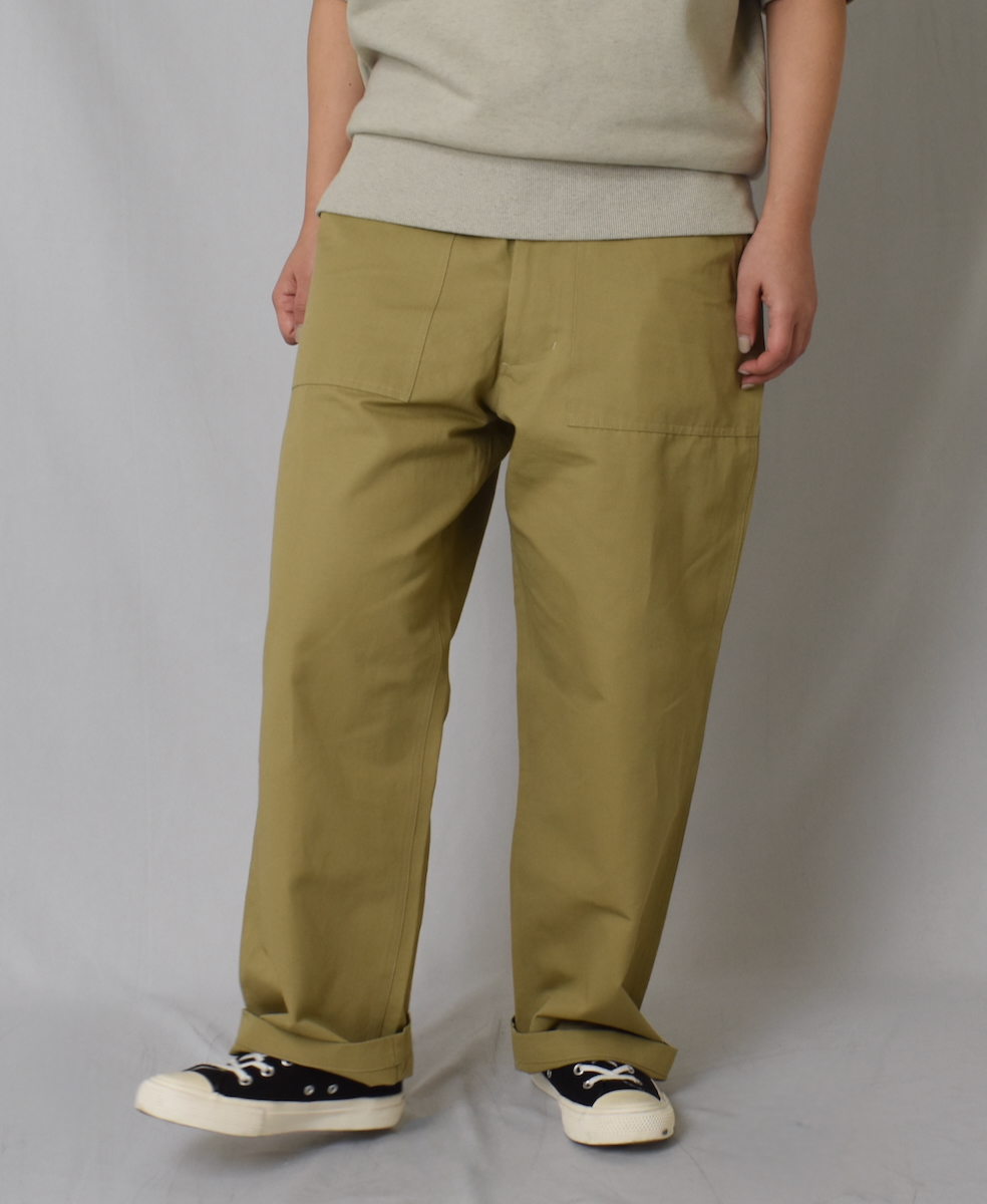 GNHT2451CL(パンツ) COTTON/LINEN KERSEY BAKER PANTS