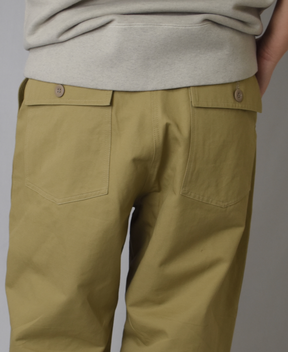 GNHT2451CL(パンツ) COTTON/LINEN KERSEY BAKER PANTS