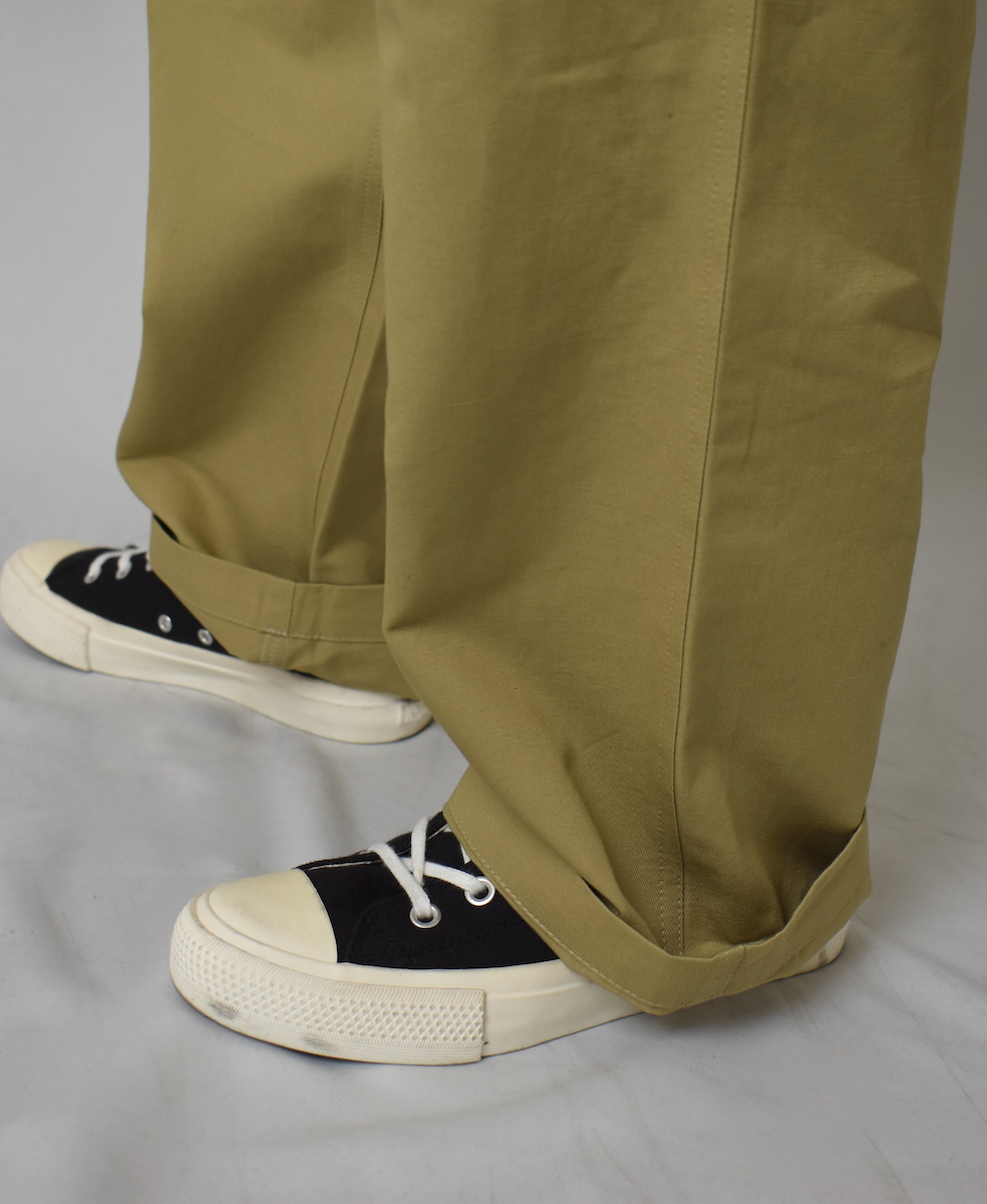 GNHT2451CL(パンツ) COTTON/LINEN KERSEY BAKER PANTS