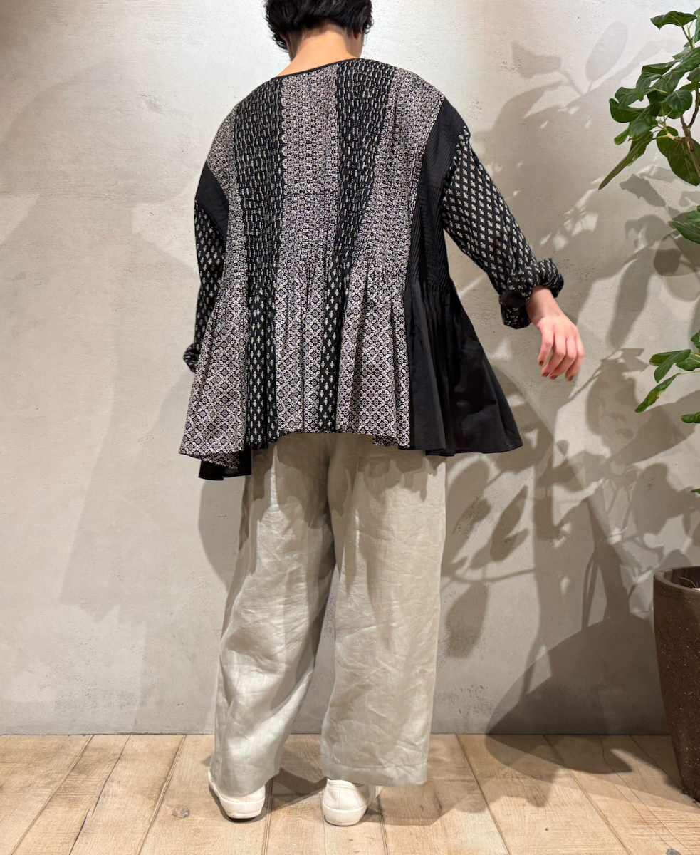 GNMDS2501NLT(パンツ) LINEN TWILL 2TUCK TAPERED EASY PANTS